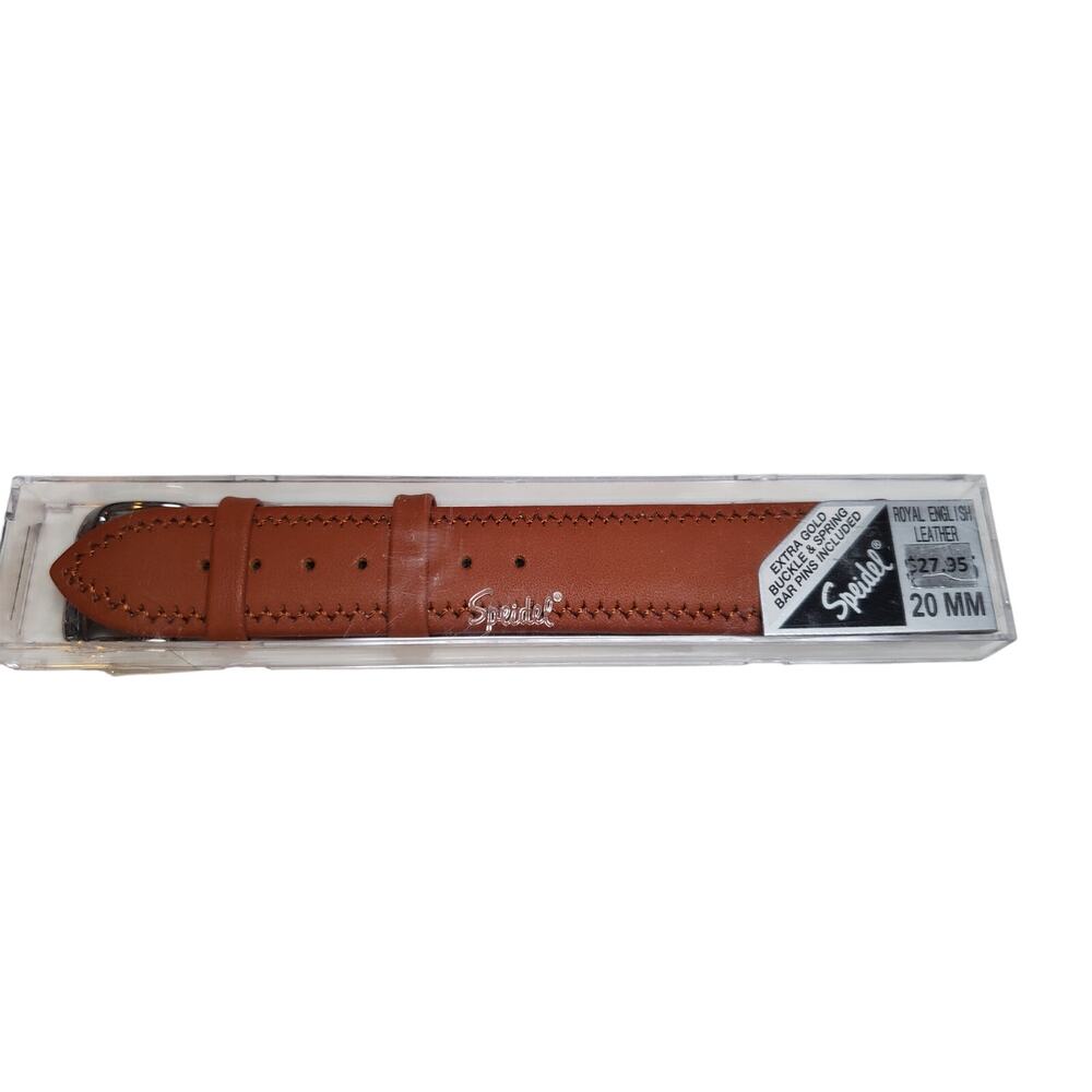 Speidel Watch Band - Royal English Leather - HNY 20mm 965-720